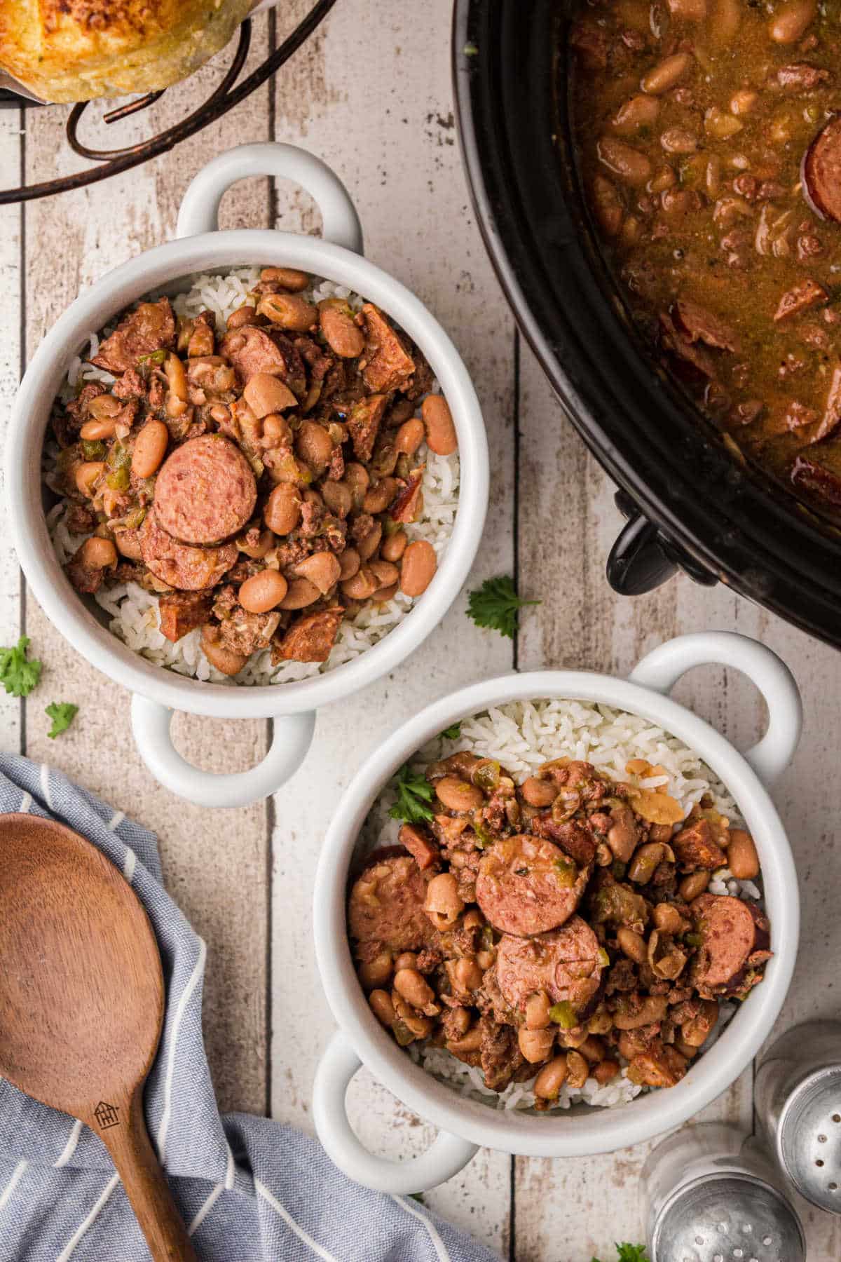 Crockpot Pinto Beans and Chicken recipe. #crockpot