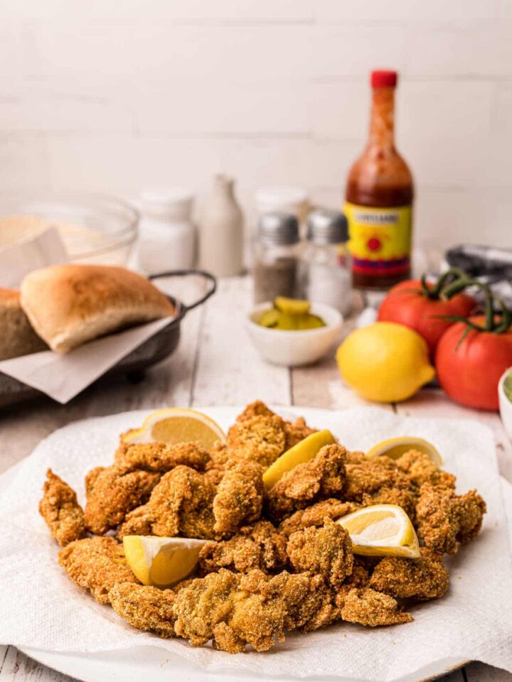 fried oysters