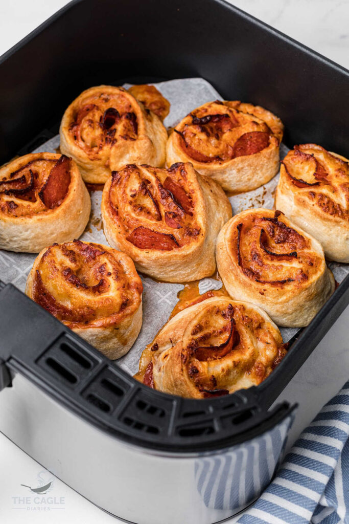 Air Fryer Pizza Rolls | The Cagle Diaries