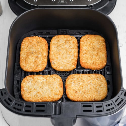 Hash Browns in an Air Fryer - Rescue Dog Kitchen