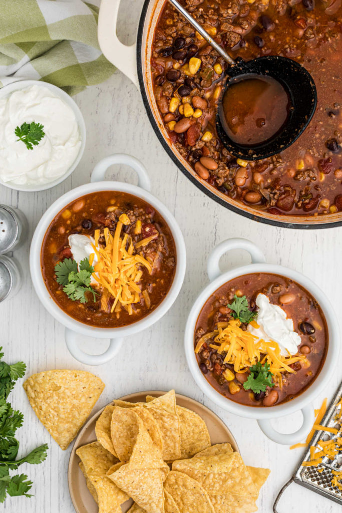 Easy Taco Soup | In 4 Simple Steps | The Cagle Diaries