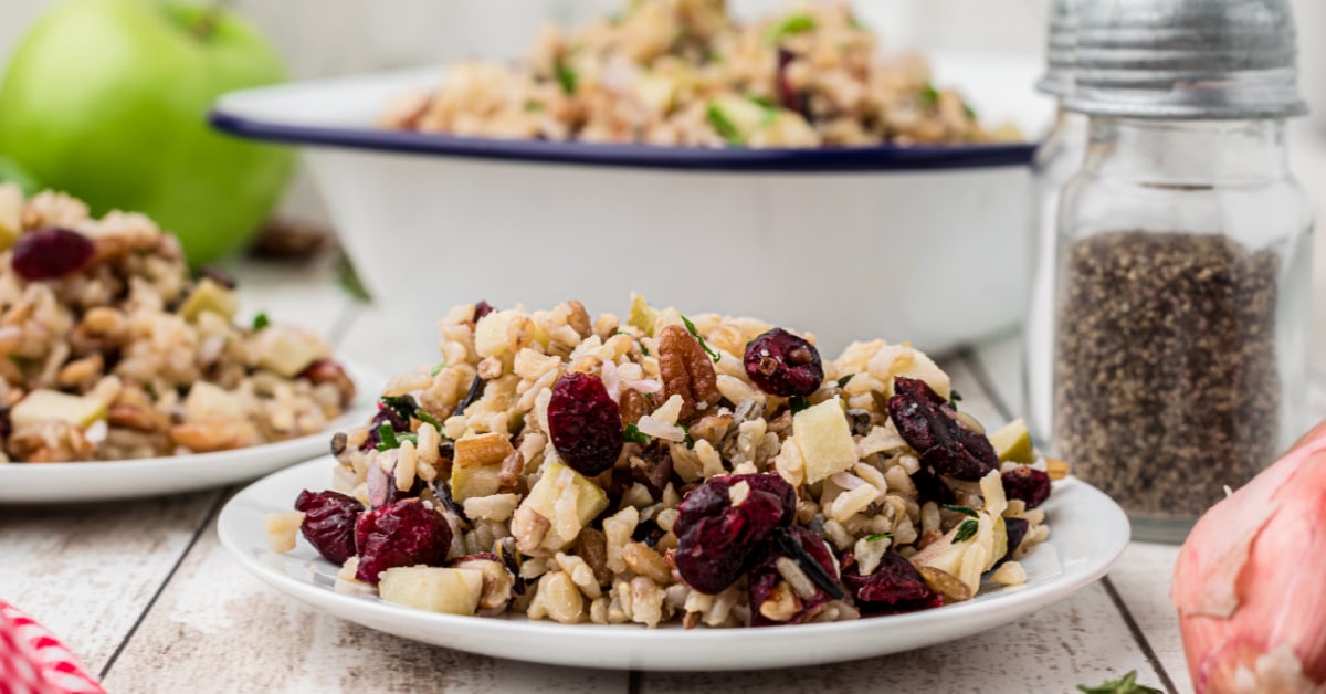 Cranberry Apple Rice Pilaf | The Cagle Diaries
