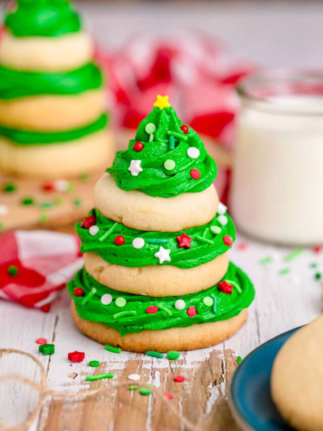 Christmas Tree Cookies | The Cagle Diaries