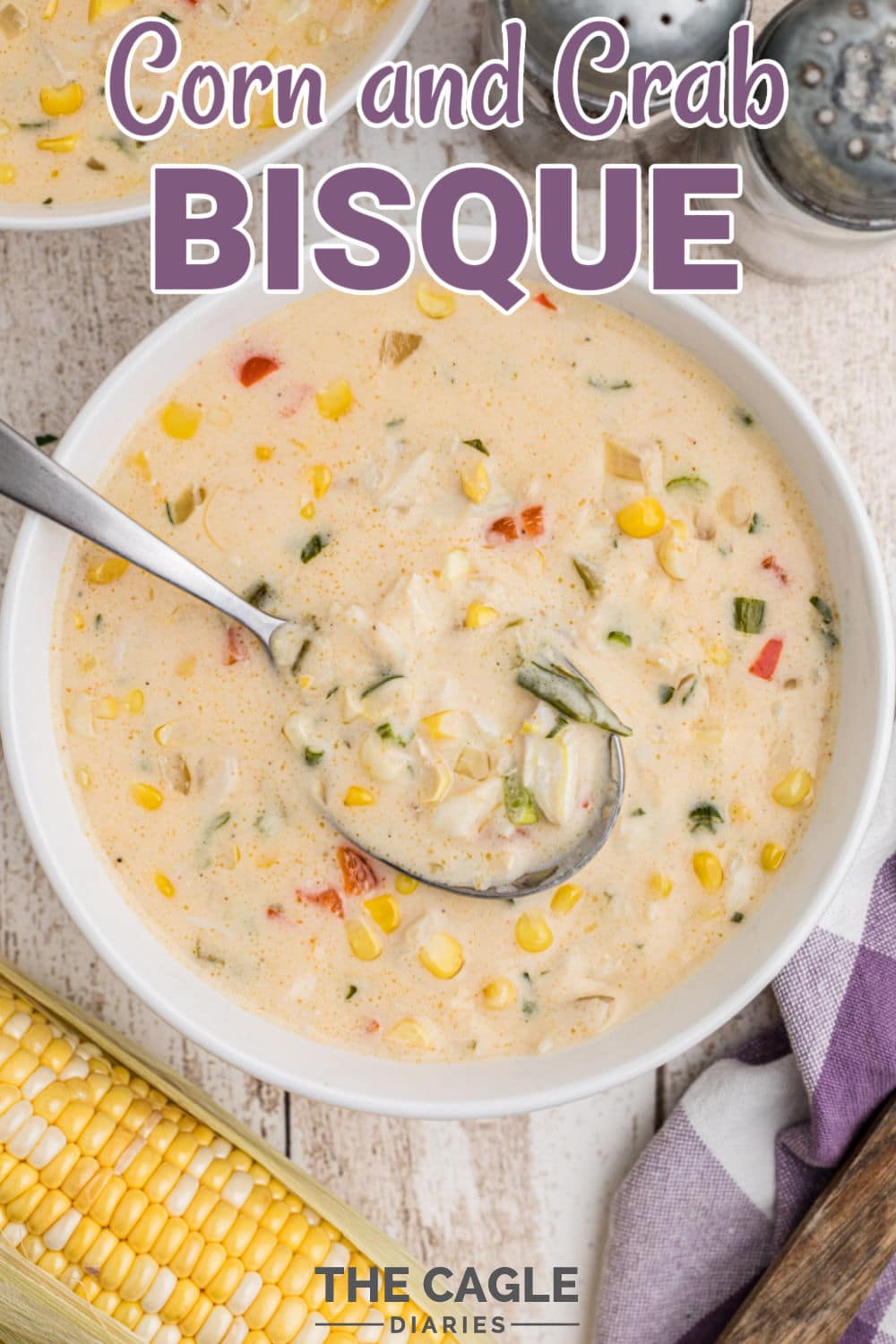 Corn and Crab Bisque The Cagle Diaries