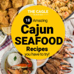 four images showing cajun seafood recipes