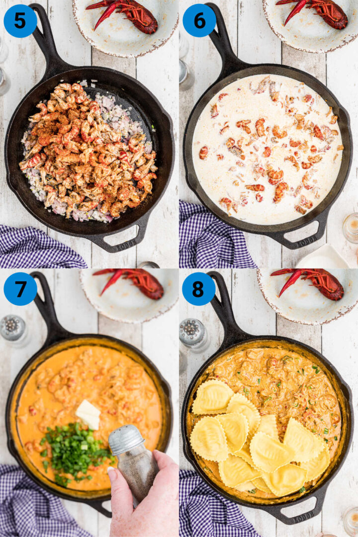 Creamy Crawfish Ravioli | The Cagle Diaries