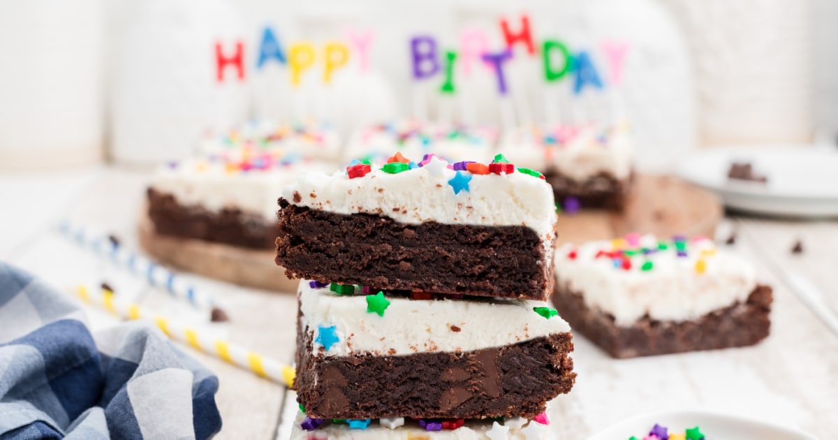 Brownie Birthday Cake - Thoothukudi