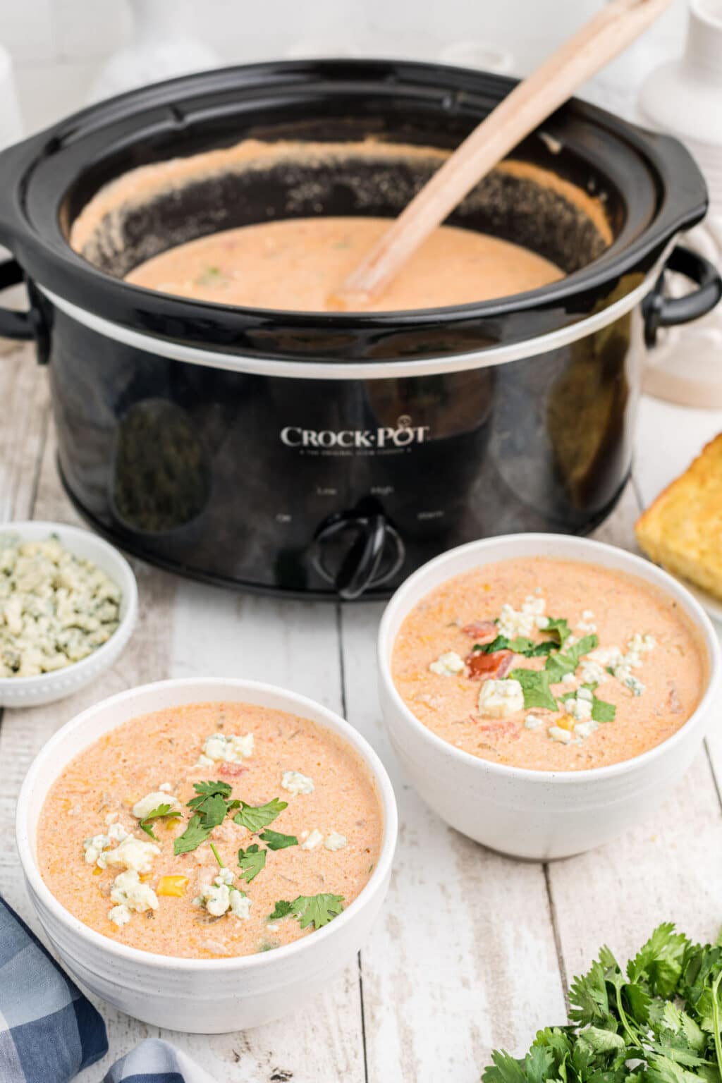 Slow Cooker Buffalo Chicken Chili | The Cagle Diaries