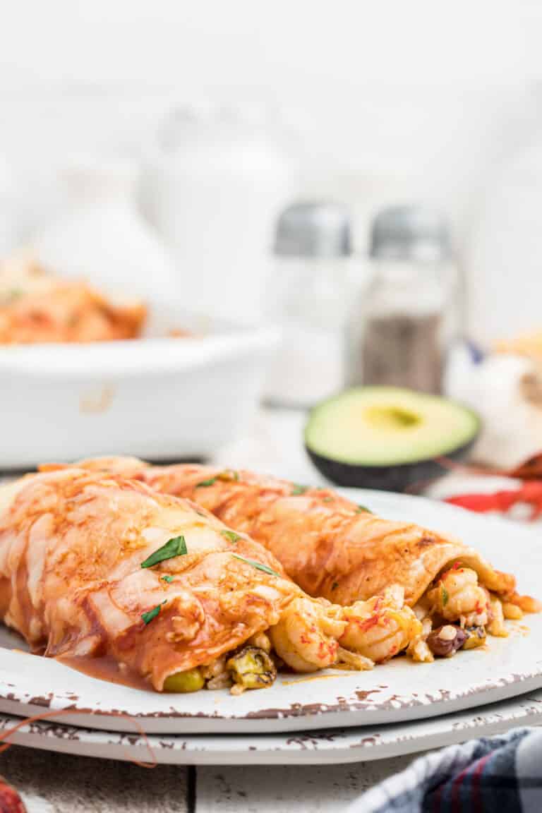 Crawfish Enchiladas Recipe | The Cagle Diaries