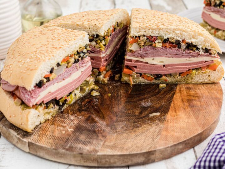 Cajun Muffuletta Sandwich The Cagle Diaries