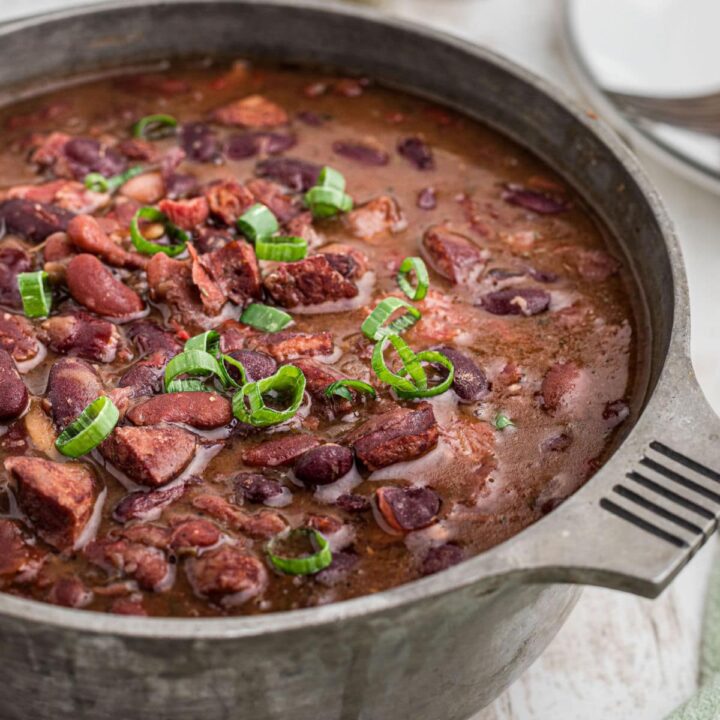 Red Beans and Rice with Ham Hocks