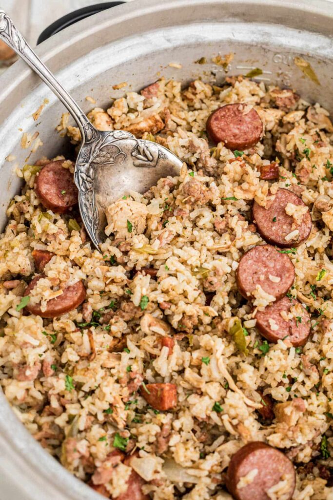 Rice Cooker Jambalaya The Cagle Diaries