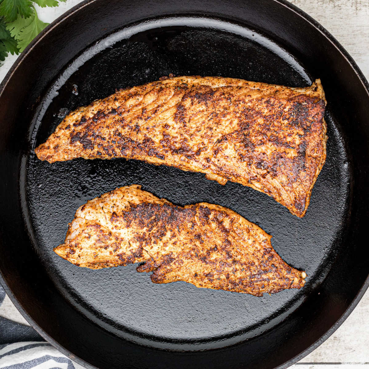 How To Cook Fish In A Cast Iron Skillet 
