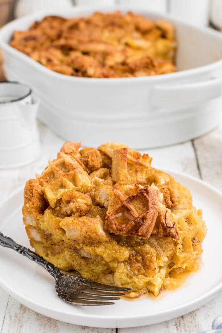 Chicken and Waffle Casserole | The Cagle Diaries