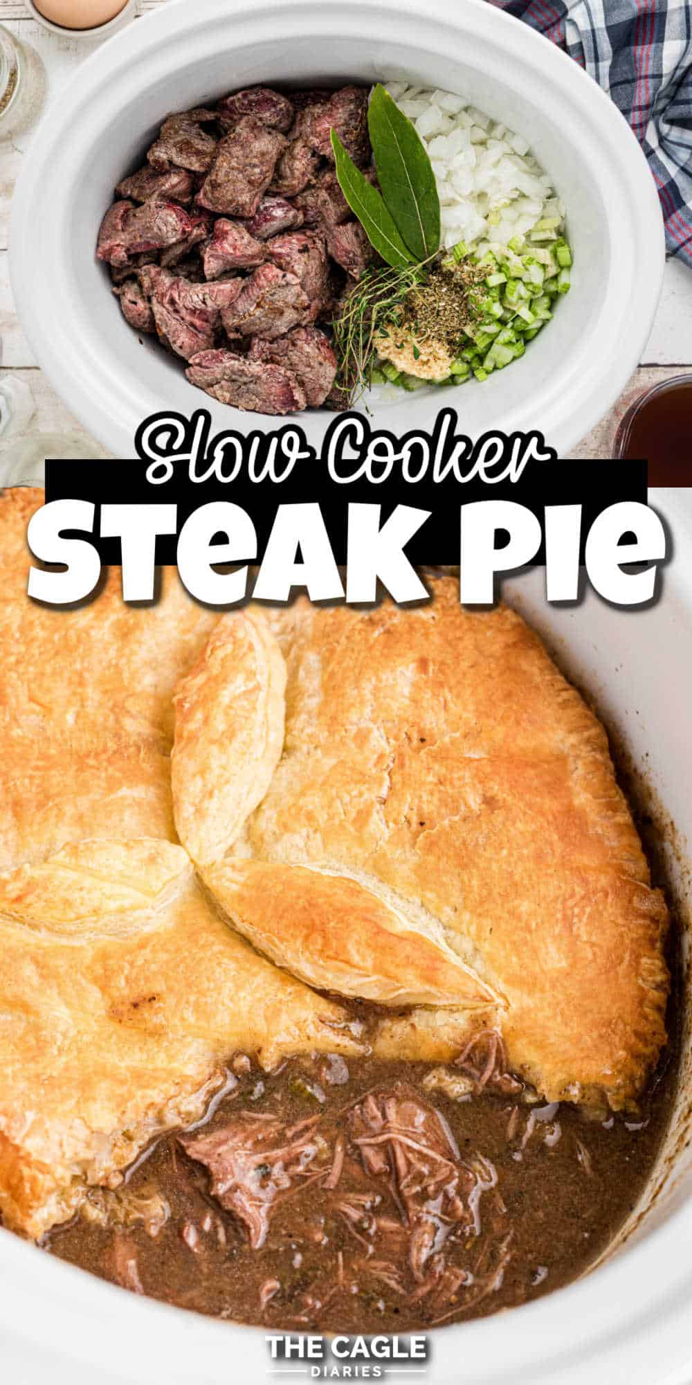 Slow Cooker Steak Pie The Cagle Diaries